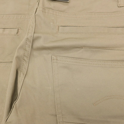 【新品アウトレット】ジースターロウ G-STAR RAW D-STAQ 3D STRAIGHT TAPERED ストレッチ コットン 5ポケットパンツ ベージュ【 サイズ26/32 】【 状態ランクN- 】【 メンズ 】【SA50/返品不可】