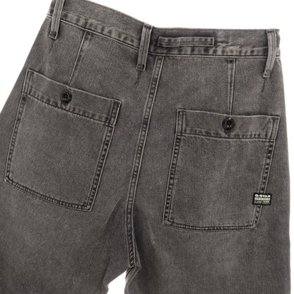 【新品アウトレット】ジースターロウ G-STAR RAW WORKER CHINO RELAXED SHORT コットン デニム ショートパンツ ブラック（グレー）【サイズ28】【 状態ランクN- 】【 メンズ 】
