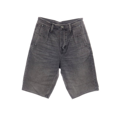 【新品アウトレット】ジースターロウ G-STAR RAW WORKER CHINO RELAXED SHORT コットン デニム ショートパンツ ブラック（グレー）【サイズ28】【 状態ランクN- 】【 メンズ 】
