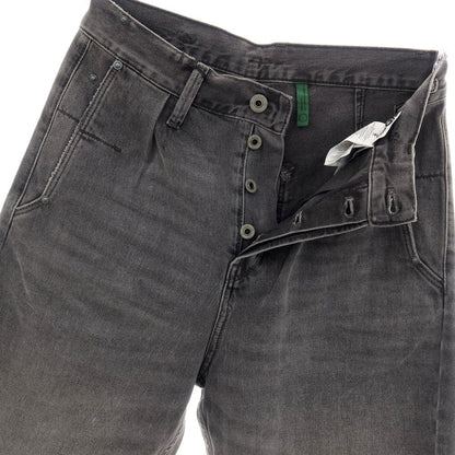 【新品アウトレット】ジースターロウ G-STAR RAW WORKER CHINO RELAXED SHORT コットン デニム ショートパンツ ブラック（グレー）【サイズ28】【 状態ランクN- 】【 メンズ 】