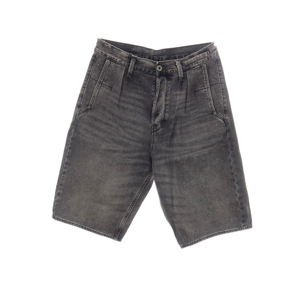 【新品】ジースターロウ G-STAR RAW WORKER CHINO RELAXED SHORT コットン デニム ショートパンツ ブラック（グレー）【サイズ30】【 状態ランクN 】【 メンズ 】