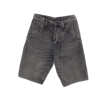 【新品】ジースターロウ G-STAR RAW WORKER CHINO RELAXED SHORT コットン デニム ショートパンツ ブラック（グレー）【サイズ30】【 状態ランクN 】【 メンズ 】