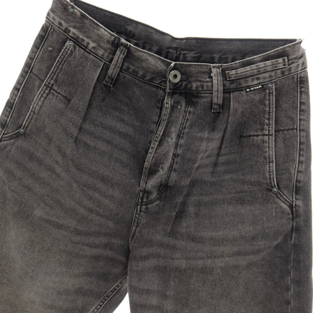 【新品】ジースターロウ G-STAR RAW WORKER CHINO RELAXED SHORT コットン デニム ショートパンツ ブラック（グレー）【サイズ30】【 状態ランクN 】【 メンズ 】