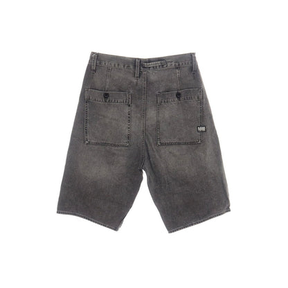【新品】ジースターロウ G-STAR RAW WORKER CHINO RELAXED SHORT コットン デニム ショートパンツ ブラック（グレー）【サイズ30】【 状態ランクN 】【 メンズ 】