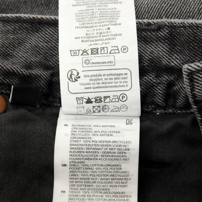 【新品】ジースターロウ G-STAR RAW WORKER CHINO RELAXED SHORT コットン デニム ショートパンツ ブラック（グレー）【サイズ30】【 状態ランクN 】【 メンズ 】