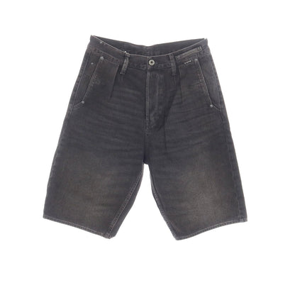 【新品】ジースターロウ G-STAR RAW WORKER CHINO RELAXED SHORT コットン デニム ショートパンツ ブラック（グレー）【サイズ30】【 状態ランクN 】【 メンズ 】
