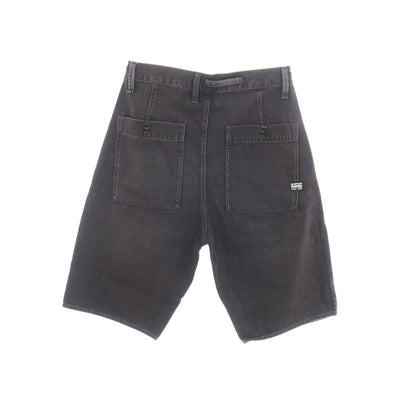 【新品】ジースターロウ G-STAR RAW WORKER CHINO RELAXED SHORT コットン デニム ショートパンツ ブラック（グレー）【サイズ30】【 状態ランクN 】【 メンズ 】