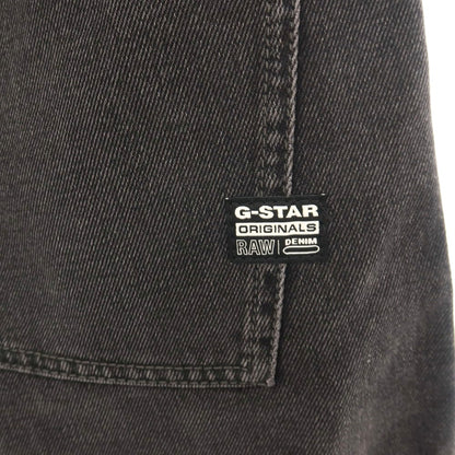 【新品】ジースターロウ G-STAR RAW WORKER CHINO RELAXED SHORT コットン デニム ショートパンツ ブラック（グレー）【サイズ30】【 状態ランクN 】【 メンズ 】