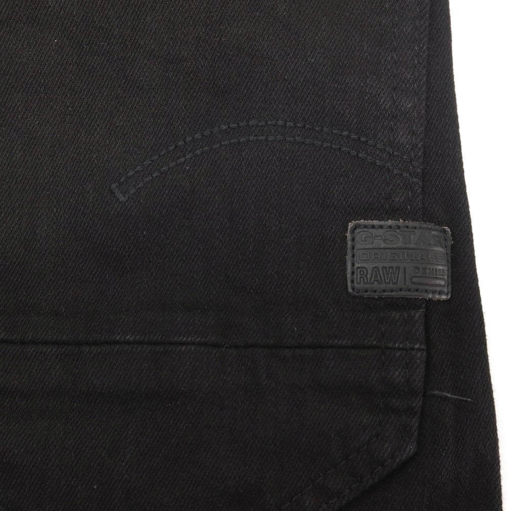 【新品】ジースターロウ G-STAR RAW D-STAQ 3D SLIM ストレッチ コットン デニムパンツ ブラック【サイズ26/32】【 状態ランクN 】【 メンズ 】