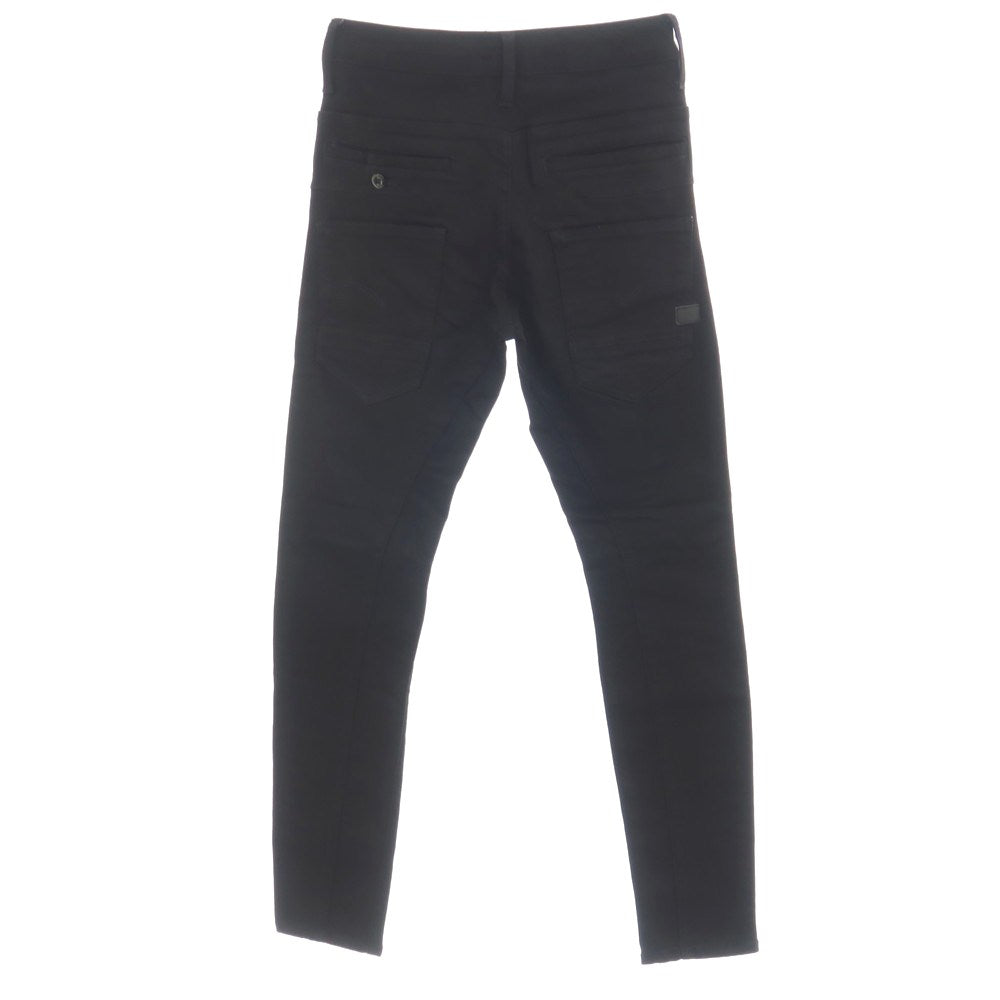 【新品】ジースターロウ G-STAR RAW D-STAQ 3D SLIM ストレッチ コットン デニムパンツ ブラック【サイズ26/32】【 状態ランクN 】【 メンズ 】