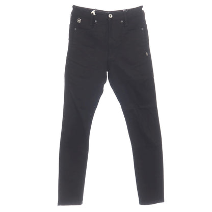 【新品アウトレット】ジースターロウ G-STAR RAW D-STAQ 3D SLIM ストレッチ コットン デニムパンツ ブラック【サイズ26/32】【 状態ランクN- 】【 メンズ 】