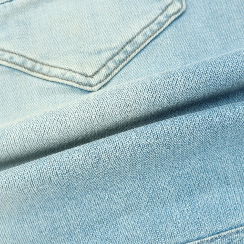 【新品アウトレット】ジースターロウ G-STAR RAW D-STAQ 3D STRAIGHT SHORTS ストレッチ デニム ショートパンツ ライトブルー【サイズ28】【 状態ランクN- 】【 メンズ 】
