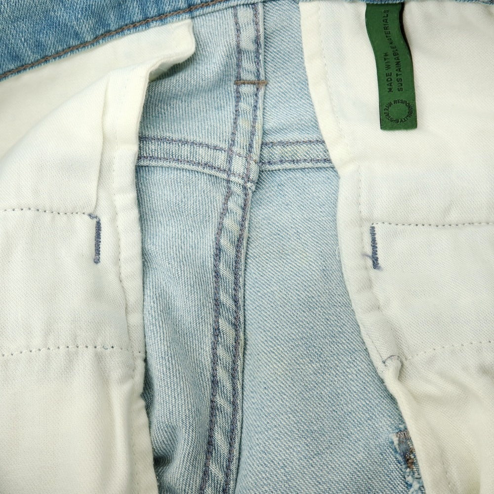 【新品アウトレット】ジースターロウ G-STAR RAW D-STAQ 3D STRAIGHT SHORTS ストレッチ デニム ショートパンツ ライトブルー【サイズ28】【 状態ランクN- 】【 メンズ 】
