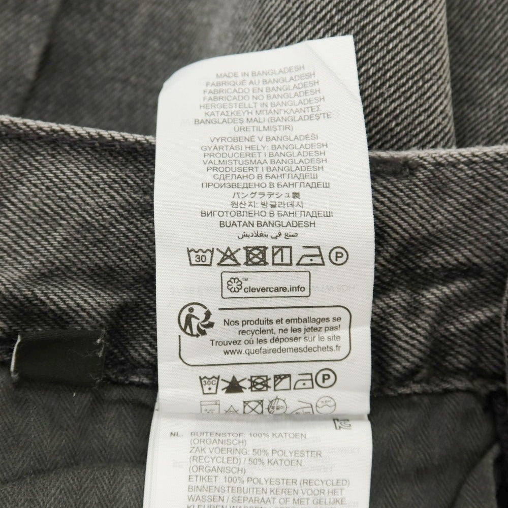 【新品】ジースターロウ G-STAR RAW WORKER CHINO RELAXED SHORT コットン デニム ショートパンツ ブラック（グレー）【サイズ28】【 状態ランクN 】【 メンズ 】