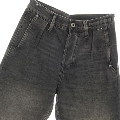 【新品】ジースターロウ G-STAR RAW WORKER CHINO RELAXED SHORT コットン デニム ショートパンツ ブラック（グレー）【サイズ28】【 状態ランクN 】【 メンズ 】