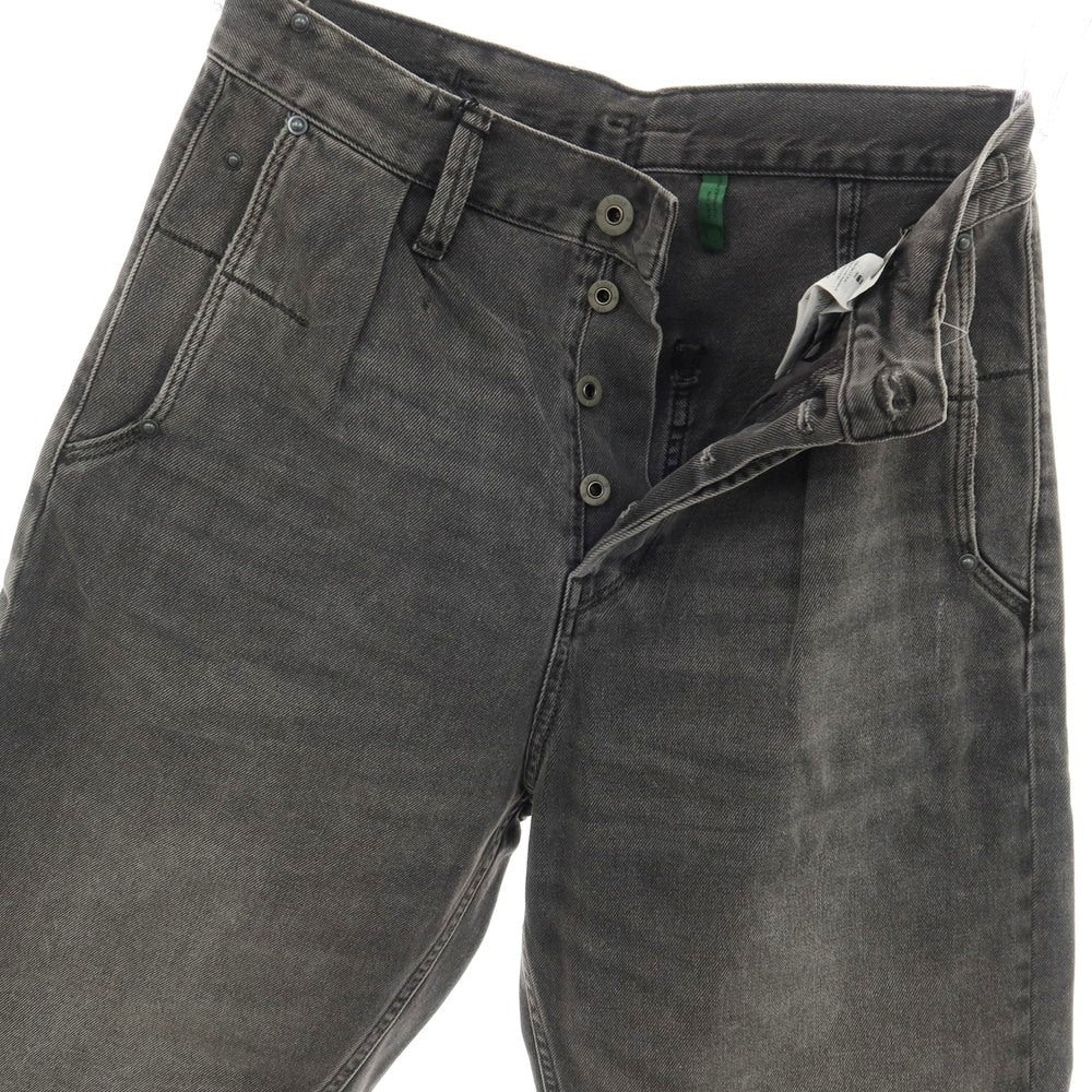 【新品アウトレット】ジースターロウ G-STAR RAW WORKER CHINO RELAXED SHORT デニム ショートパンツ ブラック（グレー）【サイズ28】【 状態ランクN- 】【 メンズ 】