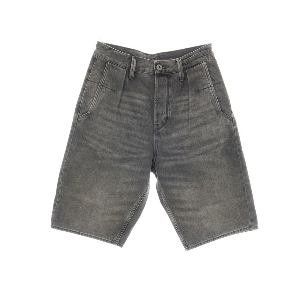 【新品アウトレット】ジースターロウ G-STAR RAW WORKER CHINO RELAXED SHORT デニム ショートパンツ ブラック（グレー）【サイズ28】【 状態ランクN- 】【 メンズ 】