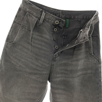 【新品アウトレット】ジースターロウ G-STAR RAW WORKER CHINO RELAXED SHORT デニム ショートパンツ ブラック（グレー）【サイズ28】【 状態ランクN- 】【 メンズ 】