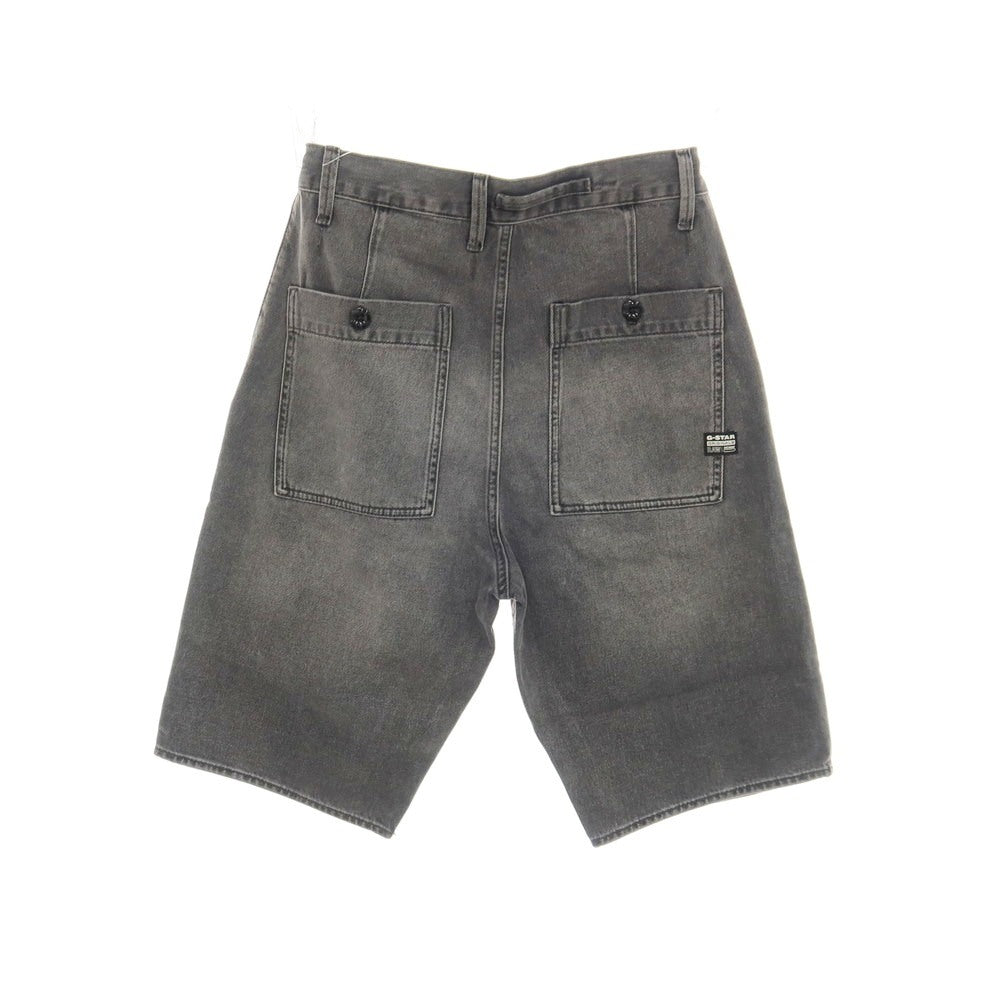 【新品アウトレット】ジースターロウ G-STAR RAW WORKER CHINO RELAXED SHORT デニム ショートパンツ ブラック（グレー）【サイズ28】【 状態ランクN- 】【 メンズ 】