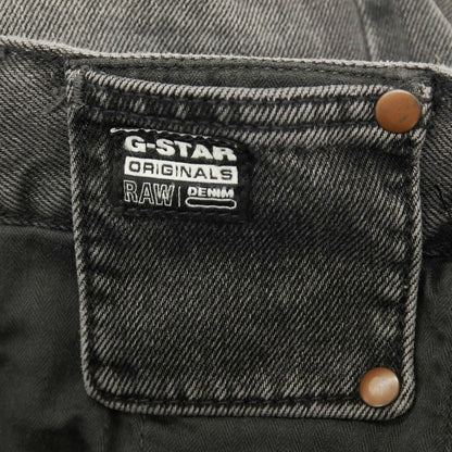 【新品アウトレット】ジースターロウ G-STAR RAW WORKER CHINO RELAXED SHORT デニム ショートパンツ ブラック（グレー）【サイズ28】【 状態ランクN- 】【 メンズ 】
