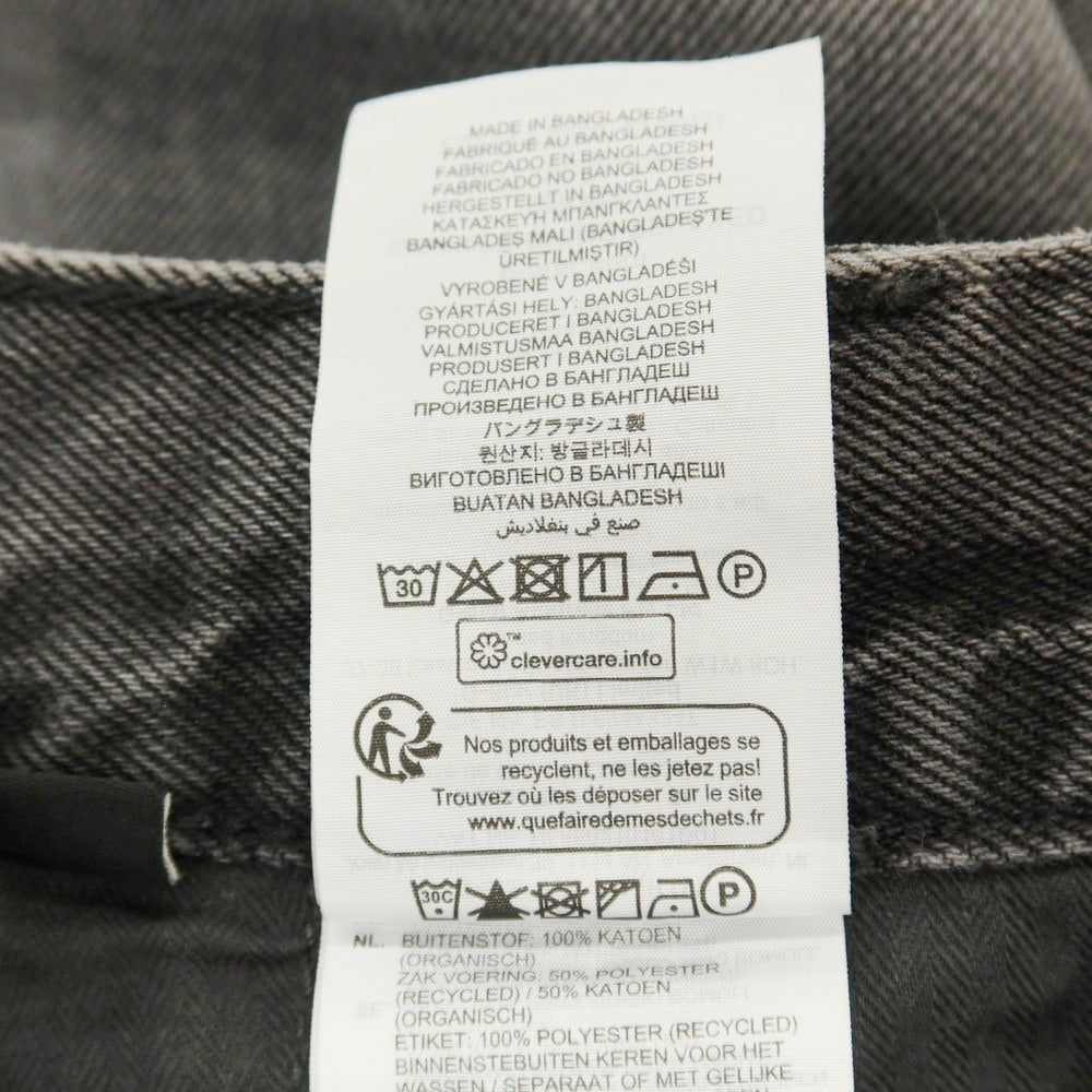 【新品アウトレット】ジースターロウ G-STAR RAW WORKER CHINO RELAXED SHORT デニム ショートパンツ ブラック（グレー）【サイズ28】【 状態ランクN- 】【 メンズ 】