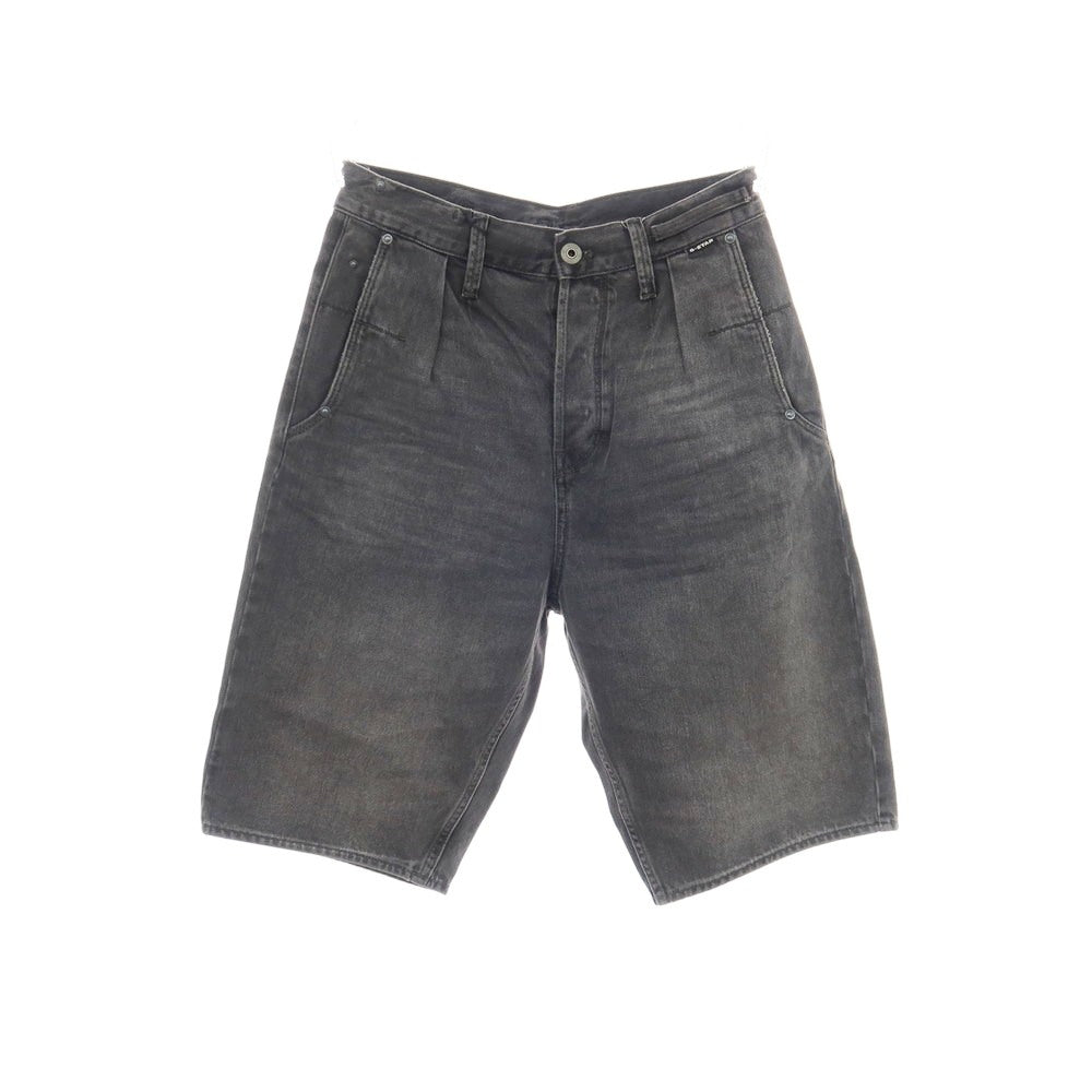 【新品アウトレット】ジースターロウ G-STAR RAW WORKER CHINO RELAXED SHORT デニム ショートパンツ ブラック（グレー）【サイズ28】【 状態ランクN- 】【 メンズ 】