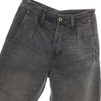 【新品アウトレット】ジースターロウ G-STAR RAW WORKER CHINO RELAXED SHORT デニム ショートパンツ ブラック（グレー）【サイズ28】【 状態ランクN- 】【 メンズ 】