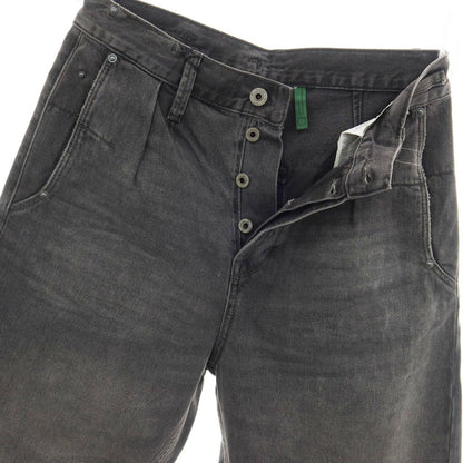 【新品アウトレット】ジースターロウ G-STAR RAW WORKER CHINO RELAXED SHORT デニム ショートパンツ ブラック（グレー）【サイズ28】【 状態ランクN- 】【 メンズ 】