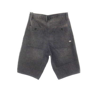 【新品アウトレット】ジースターロウ G-STAR RAW WORKER CHINO RELAXED SHORT デニム ショートパンツ ブラック（グレー）【サイズ28】【 状態ランクN- 】【 メンズ 】