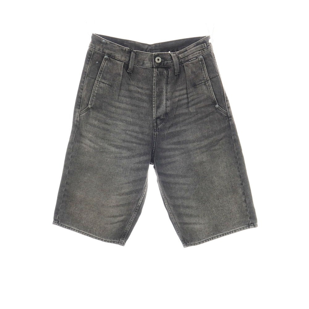 【新品アウトレット】ジースターロウ G-STAR RAW WORKER CHINO RELAXED SHORT デニム ショートパンツ ブラック（グレー）【サイズ28】【 状態ランクN- 】【 メンズ 】
