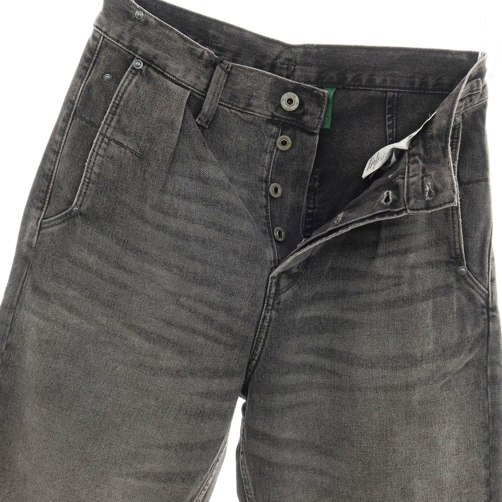 【新品アウトレット】ジースターロウ G-STAR RAW WORKER CHINO RELAXED SHORT デニム ショートパンツ ブラック（グレー）【サイズ28】【 状態ランクN- 】【 メンズ 】