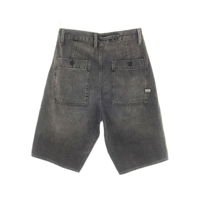 【新品アウトレット】ジースターロウ G-STAR RAW WORKER CHINO RELAXED SHORT デニム ショートパンツ ブラック（グレー）【サイズ28】【 状態ランクN- 】【 メンズ 】