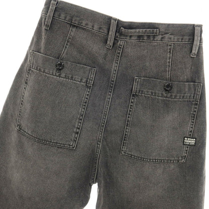 【新品アウトレット】ジースターロウ G-STAR RAW WORKER CHINO RELAXED SHORT デニム ショートパンツ ブラック（グレー）【サイズ28】【 状態ランクN- 】【 メンズ 】