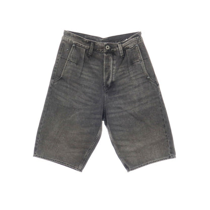 【新品アウトレット】ジースターロウ G-STAR RAW WORKER CHINO RELAXED SHORT デニム ショートパンツ ブラック（グレー）【サイズ28】【 状態ランクN- 】【 メンズ 】