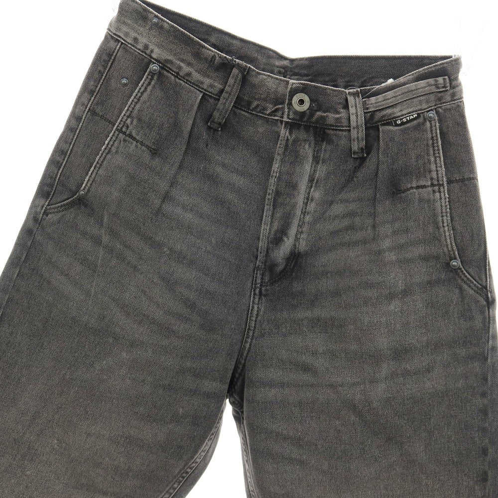【新品アウトレット】ジースターロウ G-STAR RAW WORKER CHINO RELAXED SHORT デニム ショートパンツ ブラック（グレー）【サイズ28】【 状態ランクN- 】【 メンズ 】