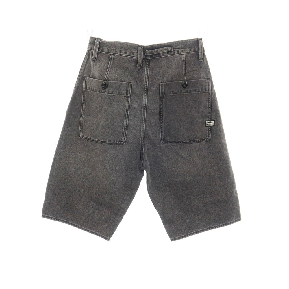 【新品アウトレット】ジースターロウ G-STAR RAW WORKER CHINO RELAXED SHORT デニム ショートパンツ ブラック（グレー）【サイズ28】【 状態ランクN- 】【 メンズ 】