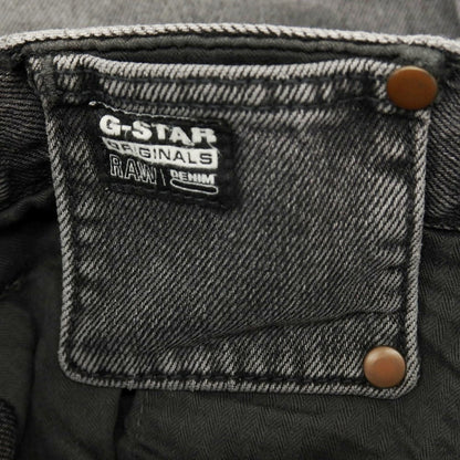 【新品アウトレット】ジースターロウ G-STAR RAW WORKER CHINO RELAXED SHORT デニム ショートパンツ ブラック（グレー）【サイズ28】【 状態ランクN- 】【 メンズ 】