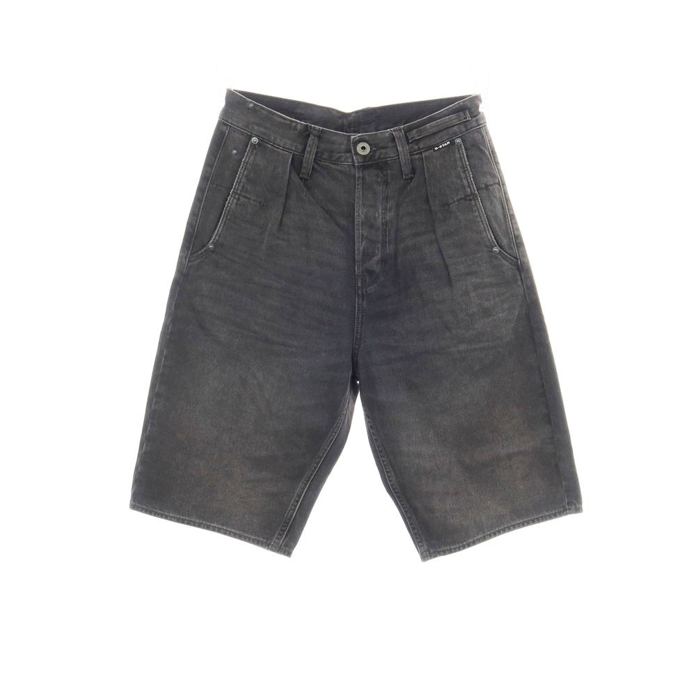 【新品アウトレット】ジースターロウ G-STAR RAW WORKER CHINO RELAXED SHORT デニム ショートパンツ ブラック（グレー）【サイズ28】【 状態ランクN- 】【 メンズ 】