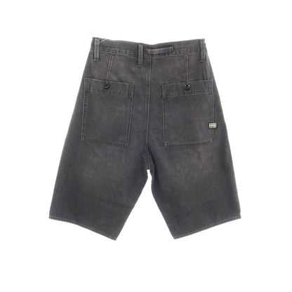 【新品アウトレット】ジースターロウ G-STAR RAW WORKER CHINO RELAXED SHORT デニム ショートパンツ ブラック（グレー）【サイズ28】【 状態ランクN- 】【 メンズ 】