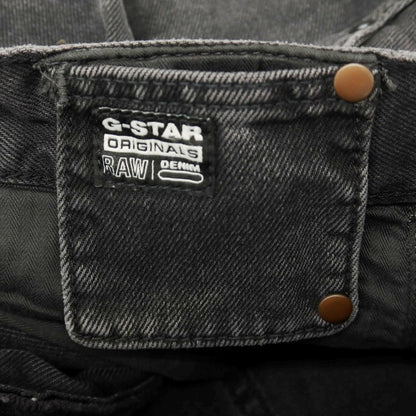 【新品アウトレット】ジースターロウ G-STAR RAW WORKER CHINO RELAXED SHORT デニム ショートパンツ ブラック（グレー）【サイズ28】【 状態ランクN- 】【 メンズ 】