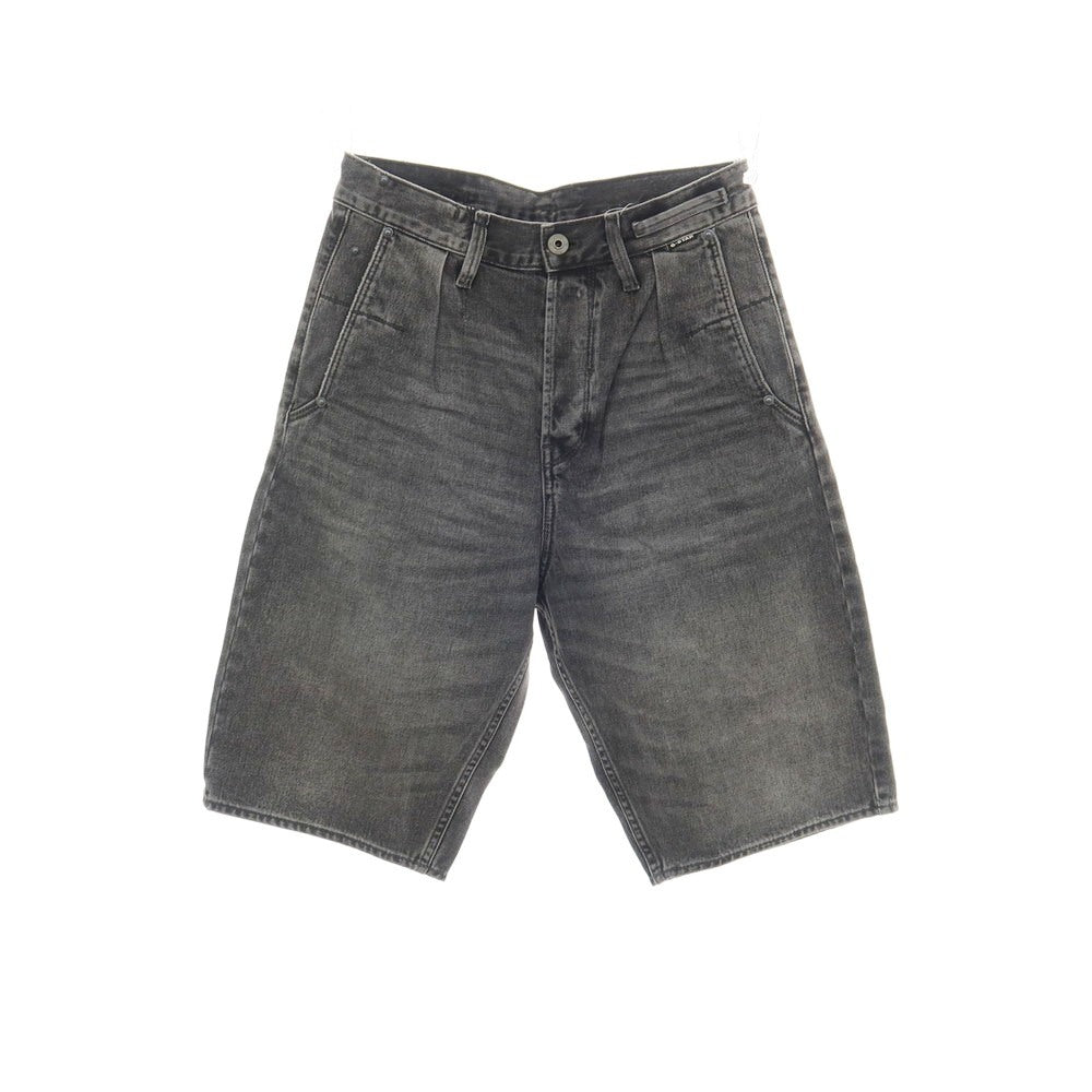 【新品アウトレット】ジースターロウ G-STAR RAW WORKER CHINO RELAXED SHORT デニム ショートパンツ ブラック（グレー）【サイズ28】【 状態ランクN- 】【 メンズ 】