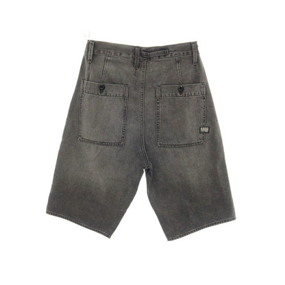 【新品アウトレット】ジースターロウ G-STAR RAW WORKER CHINO RELAXED SHORT デニム ショートパンツ ブラック（グレー）【サイズ28】【 状態ランクN- 】【 メンズ 】