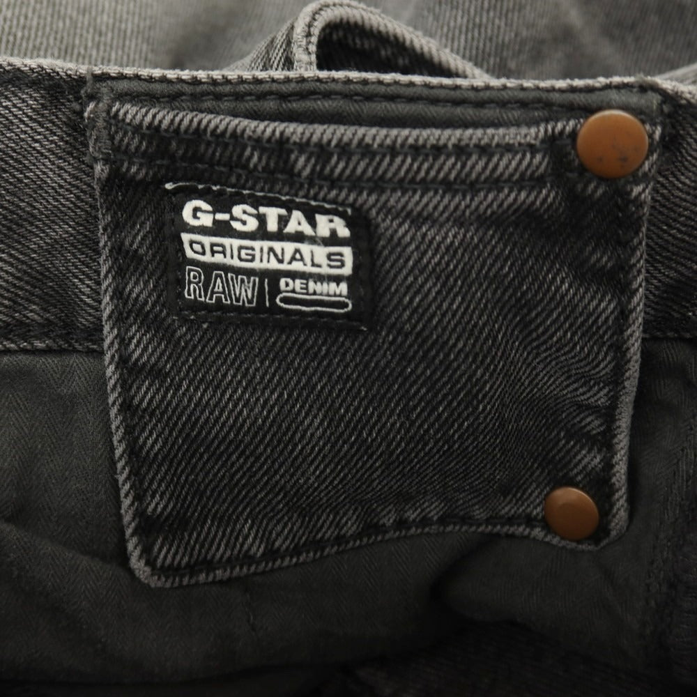 【新品アウトレット】ジースターロウ G-STAR RAW WORKER CHINO RELAXED SHORT デニム ショートパンツ ブラック（グレー）【サイズ28】【 状態ランクN- 】【 メンズ 】
