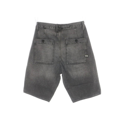 【新品】ジースターロウ G-STAR RAW WORKER CHINO RELAXED SHORT コットン デニム ショートパンツ ブラック（グレー）【サイズ30】【 状態ランクN 】【 メンズ 】