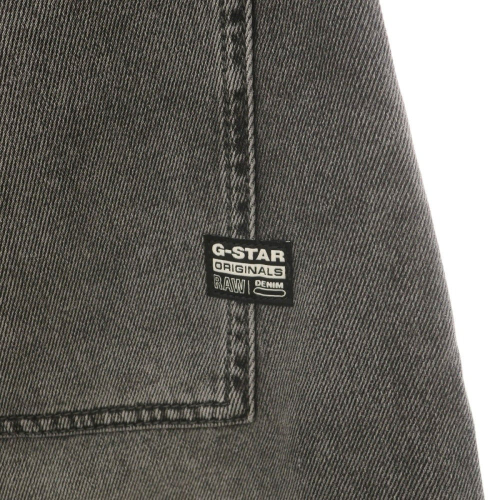 【新品】ジースターロウ G-STAR RAW WORKER CHINO RELAXED SHORT コットン デニム ショートパンツ ブラック（グレー）【サイズ30】【 状態ランクN 】【 メンズ 】
