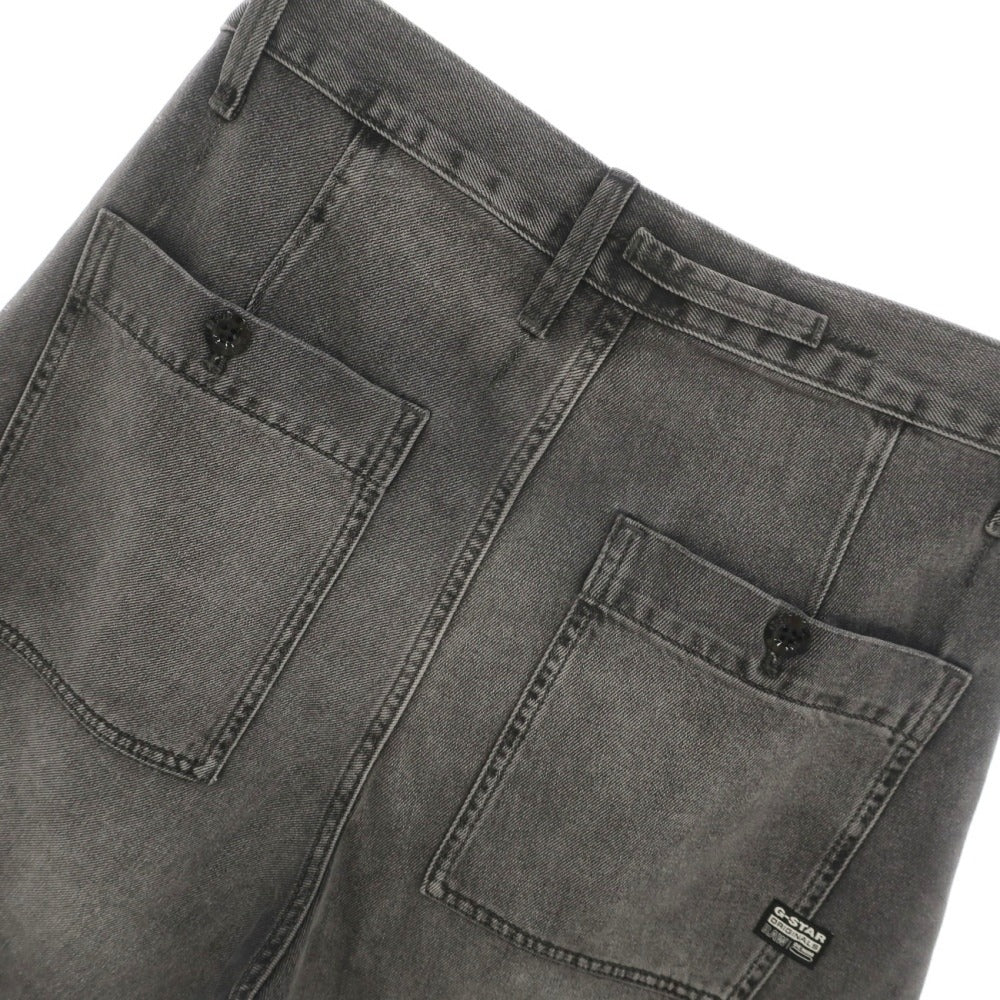 【新品アウトレット】ジースターロウ G-STAR RAW WORKER CHINO RELAXED SHORT デニム ショートパンツ ブラック（グレー）【サイズ30】【 状態ランクN- 】【 メンズ 】
