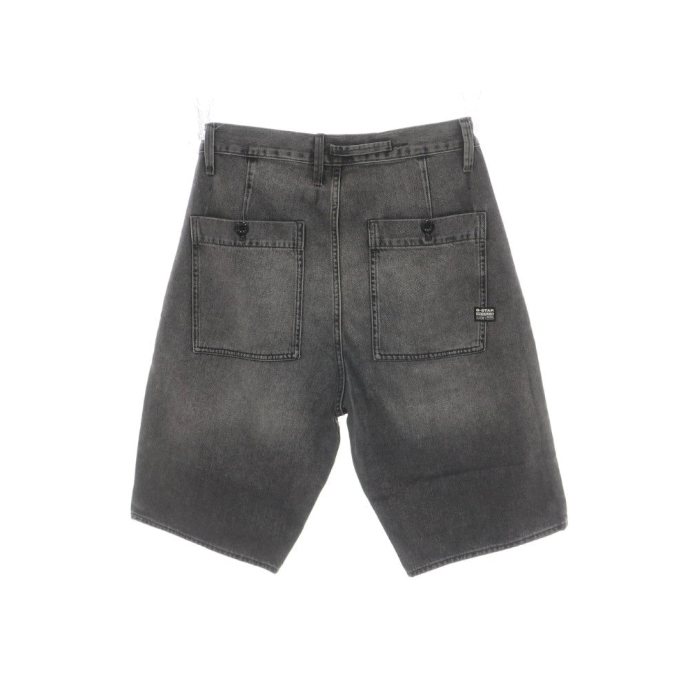 【新品アウトレット】ジースターロウ G-STAR RAW WORKER CHINO RELAXED SHORT デニム ショートパンツ ブラック（グレー）【サイズ30】【 状態ランクN- 】【 メンズ 】