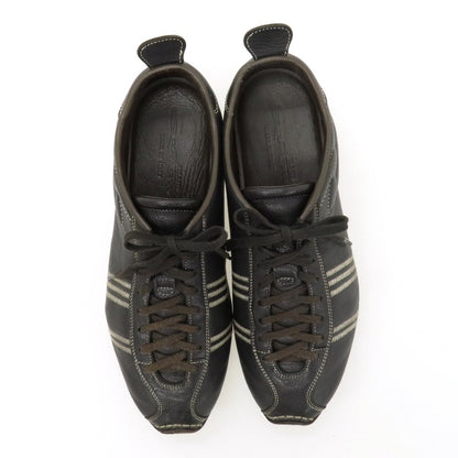 【中古】サントーニ Santoni レザー スニーカー ブラック【サイズ6】【 状態ランクC 】【 メンズ 】