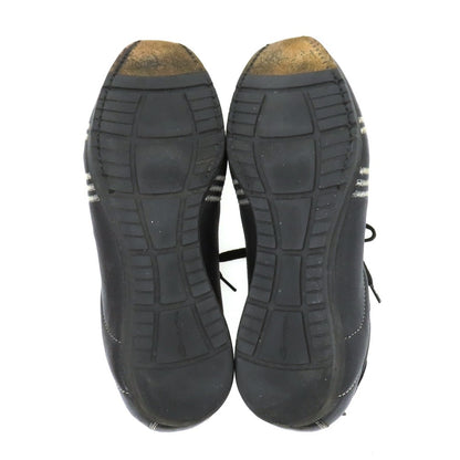 【中古】サントーニ Santoni レザー スニーカー ブラック【サイズ6】【 状態ランクC 】【 メンズ 】