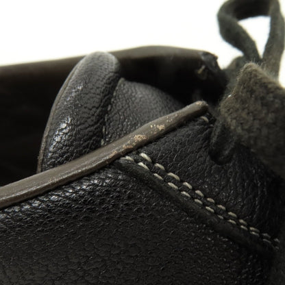 【中古】サントーニ Santoni レザー スニーカー ブラック【サイズ6】【 状態ランクC 】【 メンズ 】